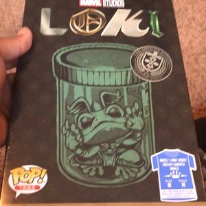 Brand new Loki limited edition funko t shirt sealed